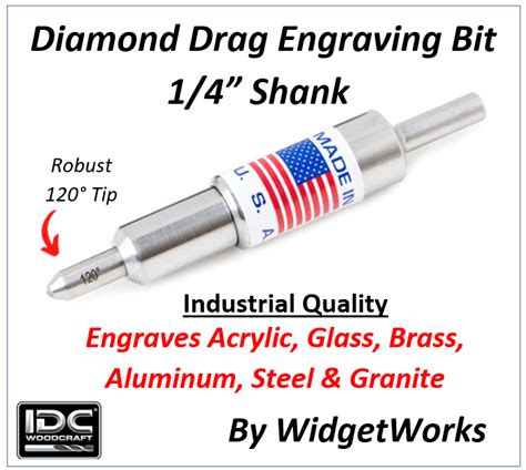 diamond drag engraving bit